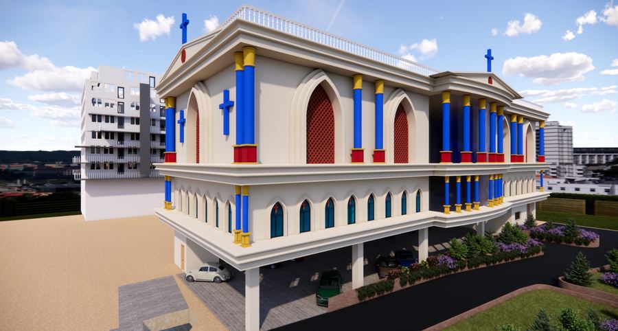 Architect's render of the proposed Centenary Building